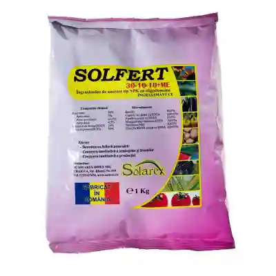 Ingrasamant foliar Solfert 30-10-10 + ME, 20 kg